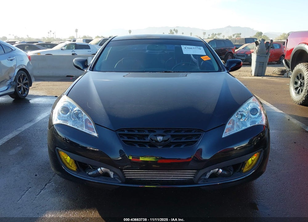 2012 HYUNDAI GENESIS 2.0T R-SPEC VIN: KMHHT6KD2CU067222