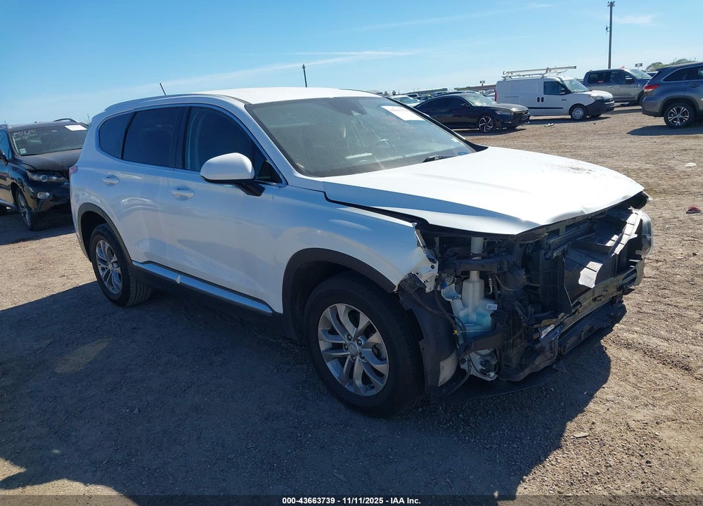 2019 HYUNDAI SANTA FE SE VIN: 5NMS2CAD6KH102797