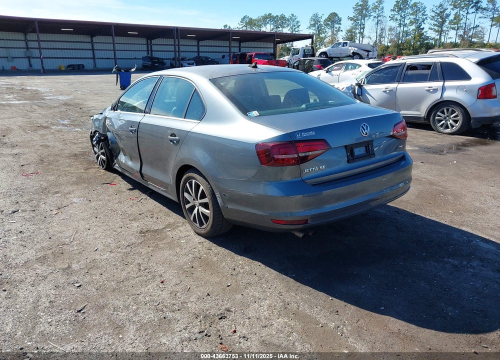 2017 VOLKSWAGEN JETTA 1.4T SE VIN: 3VWDB7AJXHM206296