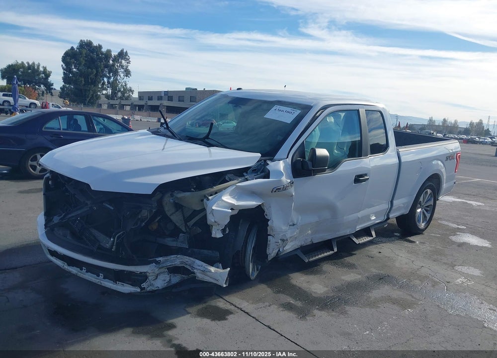2017 FORD F-150 VIN: 1FTEX1CP8HKE56912