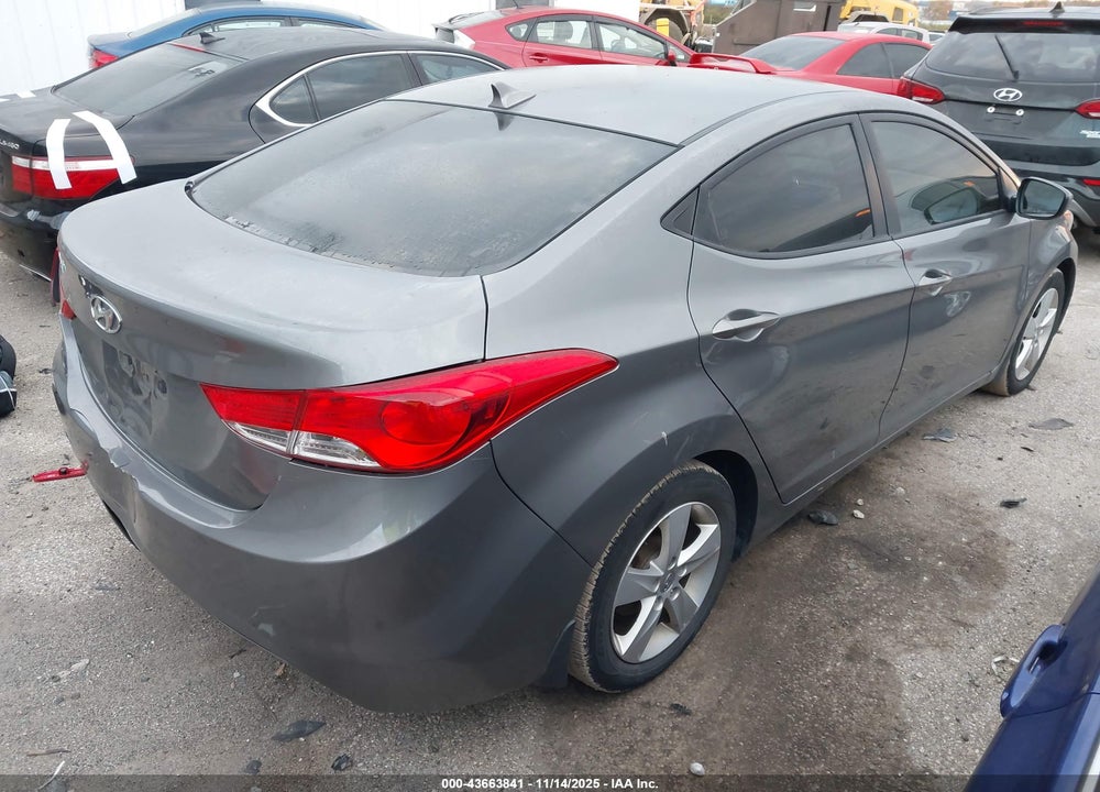 2013 HYUNDAI ELANTRA GLS VIN: 5NPDH4AE4DH423992