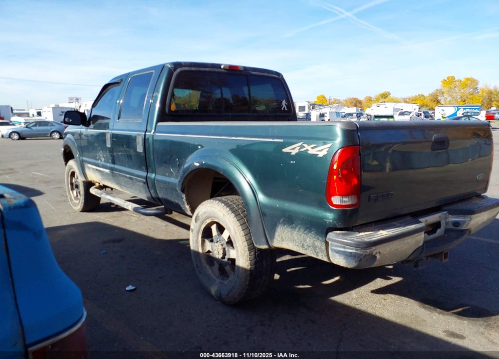 2003 FORD F-250 LARIAT/XL/XLT VIN: 1FTNW21S73EC84685