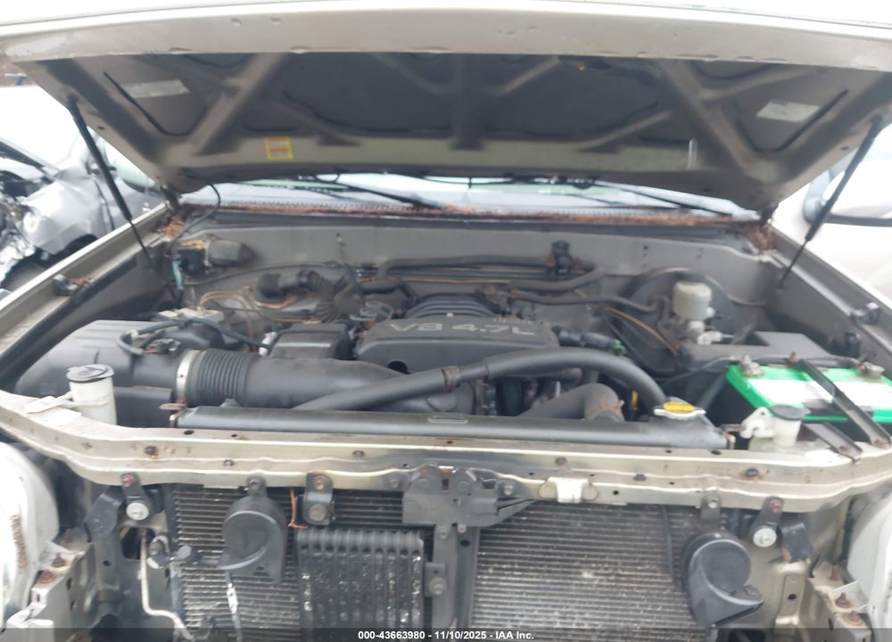 2005 TOYOTA TUNDRA SR5 V8 VIN: 5TBBT44105S471962