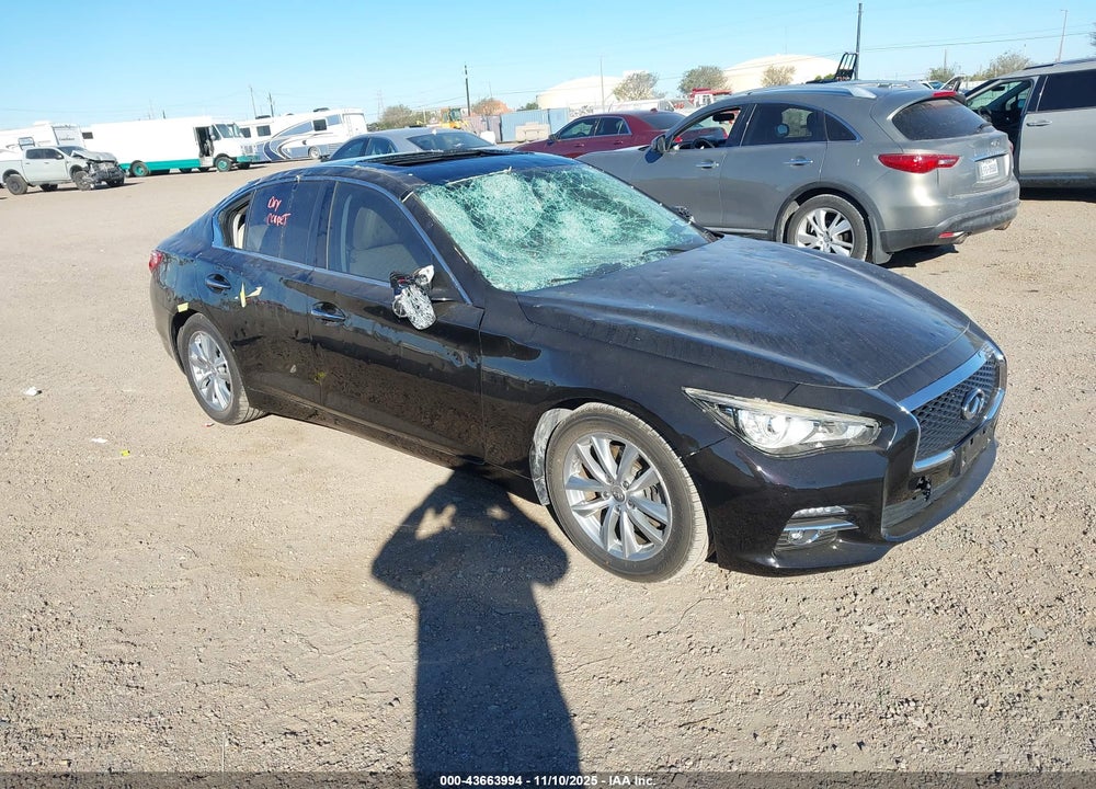 2015 INFINITI Q50 PREMIUM/SPORT VIN: JN1BV7AP6FM334116