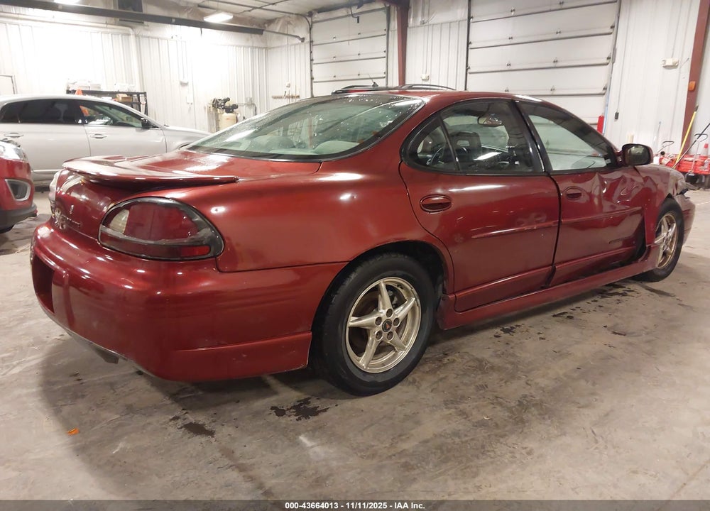 2003 PONTIAC GRAND PRIX GT VIN: 1G2WP52K93F116367