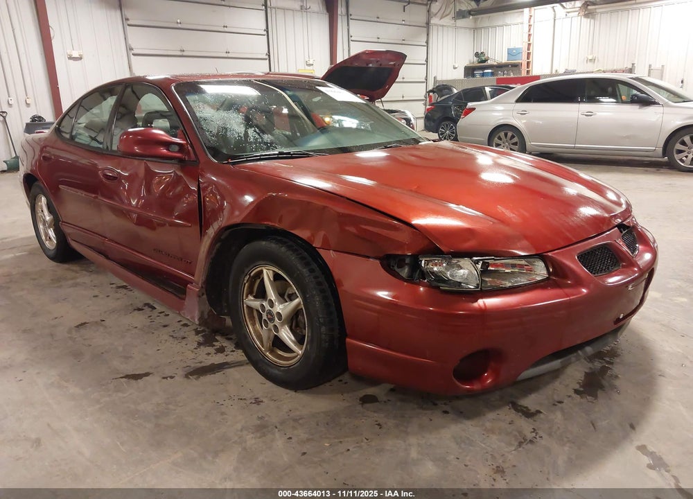 2003 PONTIAC GRAND PRIX GT VIN: 1G2WP52K93F116367