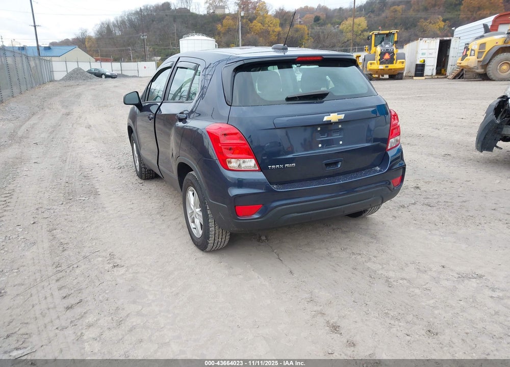 2018 CHEVROLET TRAX LS VIN: 3GNCJNSB3JL254786