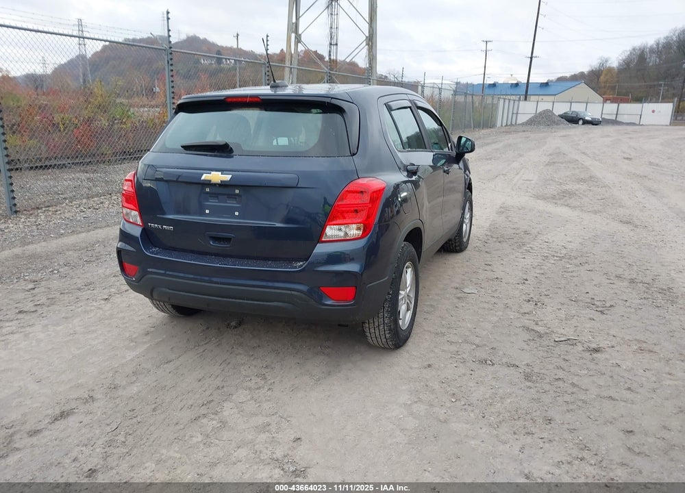 2018 CHEVROLET TRAX LS VIN: 3GNCJNSB3JL254786