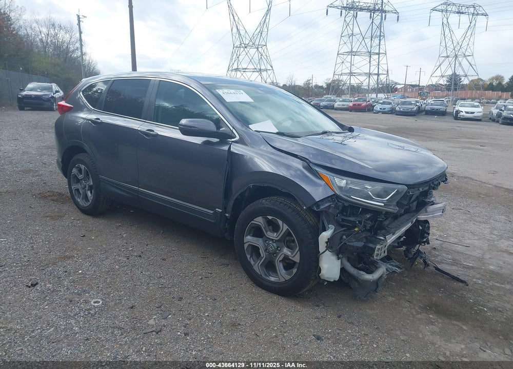 2019 HONDA CR-V EX VIN: 7FARW2H51KE037505