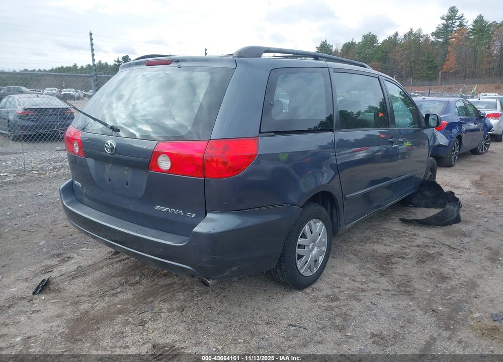 2007 TOYOTA SIENNA CE VIN: 5TDZK23C17S089474