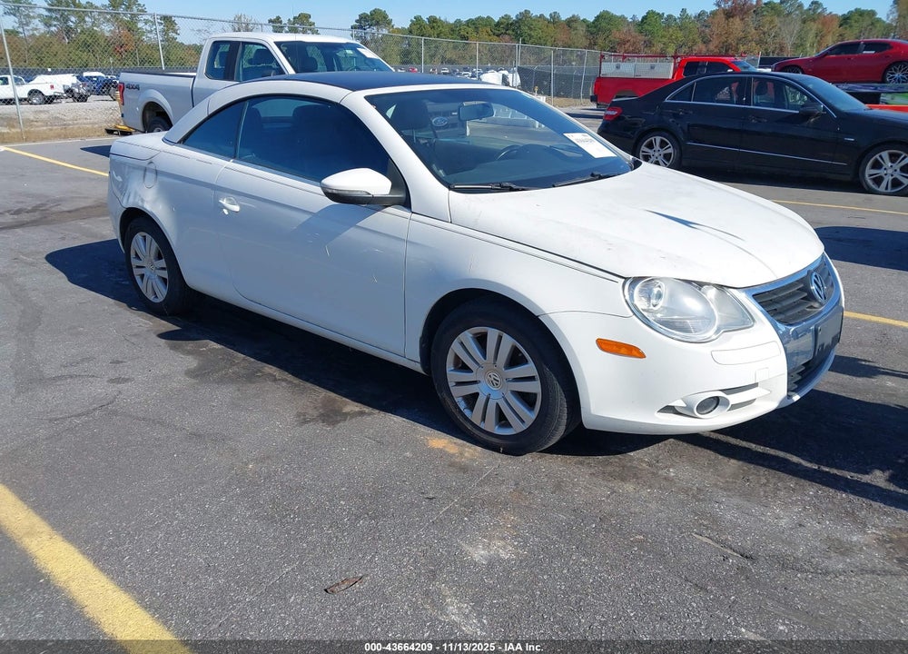 2009 VOLKSWAGEN EOS KOMFORT VIN: WVWBA71F09V023201