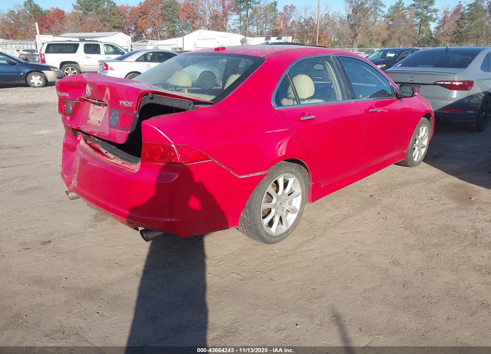 2007 ACURA TSX VIN: JH4CL958X7C006922
