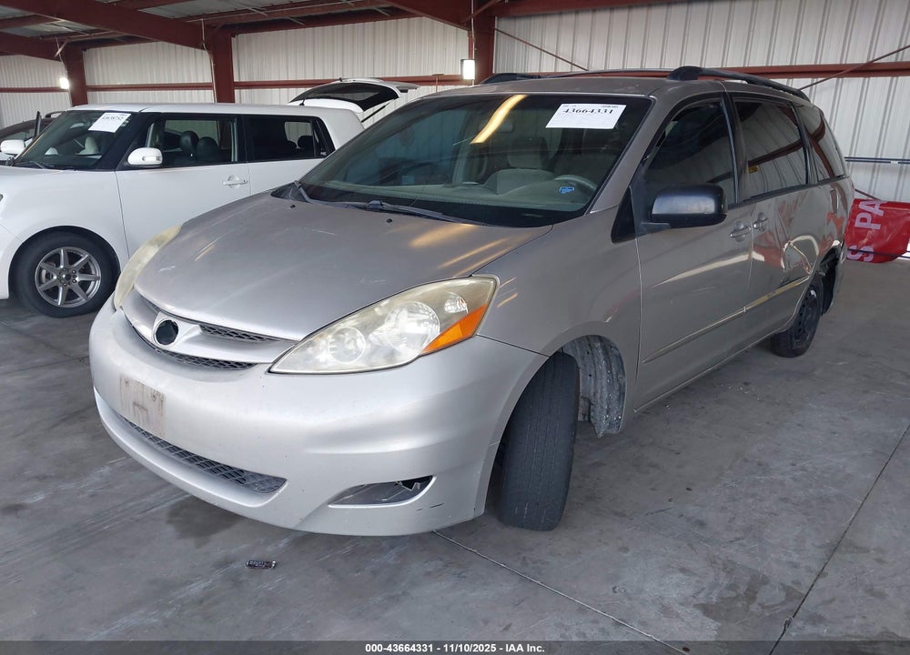 2008 TOYOTA SIENNA LE VIN: 5TDZK23CX8S176386