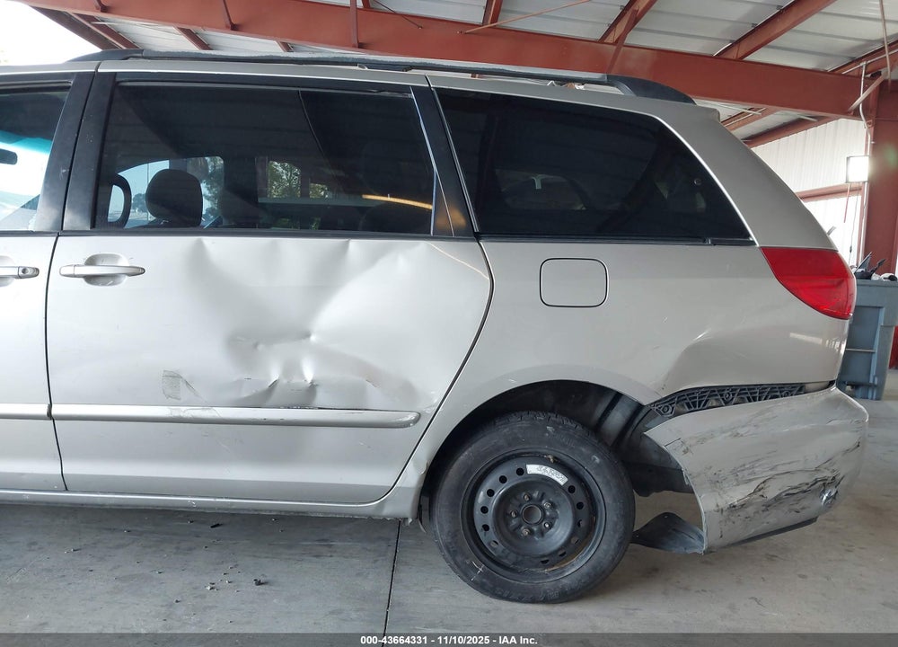 2008 TOYOTA SIENNA LE VIN: 5TDZK23CX8S176386