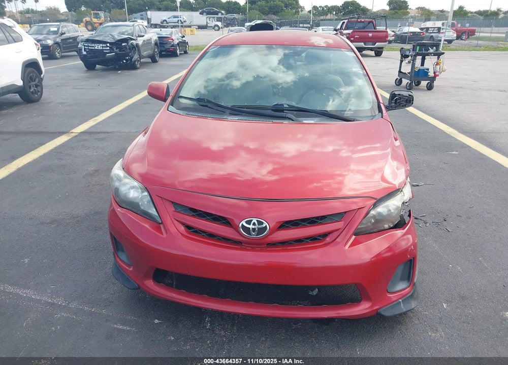 2012 TOYOTA COROLLA LE VIN: 2T1BU4EEXCC912301