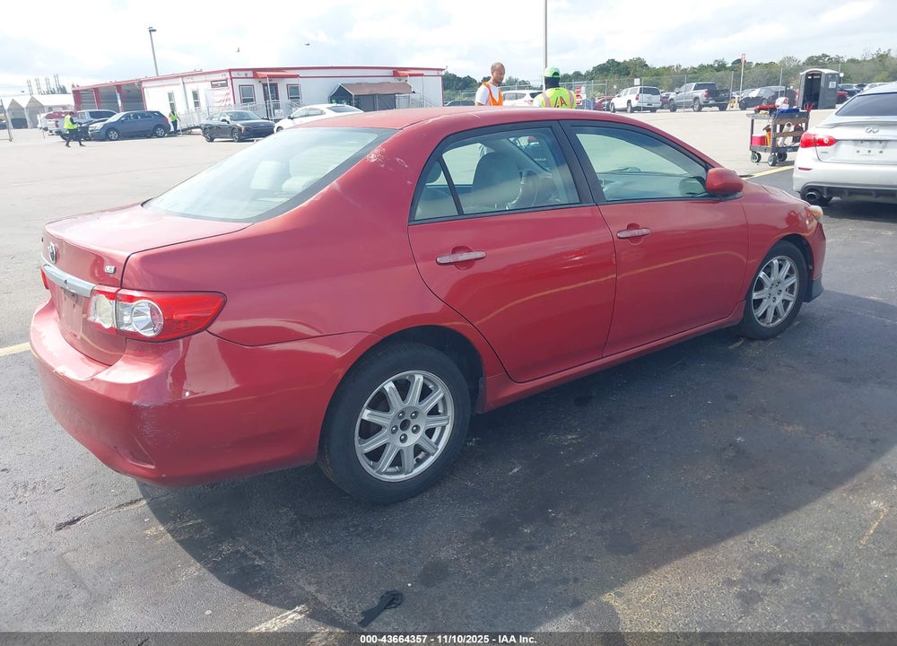 2012 TOYOTA COROLLA LE VIN: 2T1BU4EEXCC912301