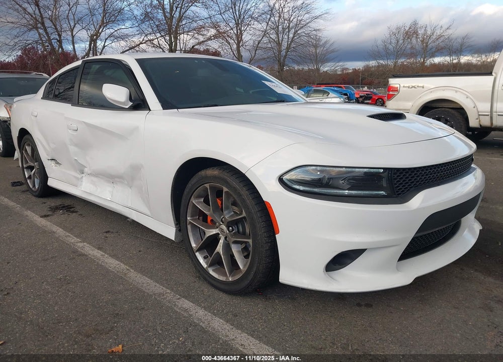2022 DODGE CHARGER GT RWD VIN: 2C3CDXHG9NH176516