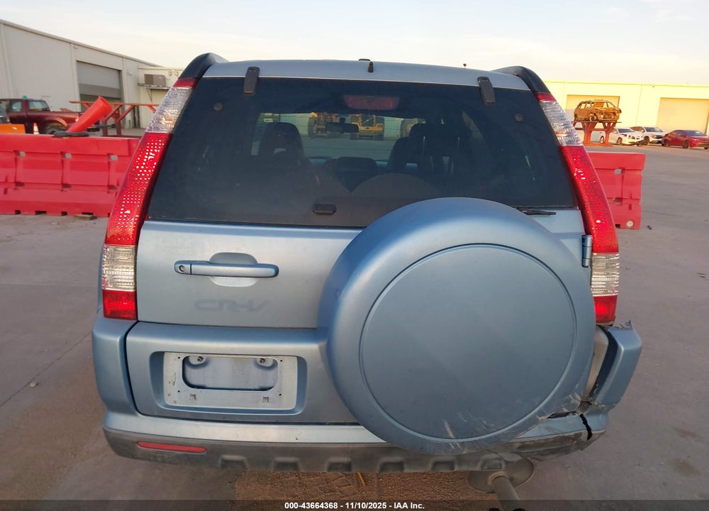 2006 HONDA CR-V SE VIN: JHLRD78986C010633