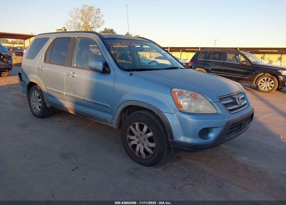 2006 HONDA CR-V SE VIN: JHLRD78986C010633
