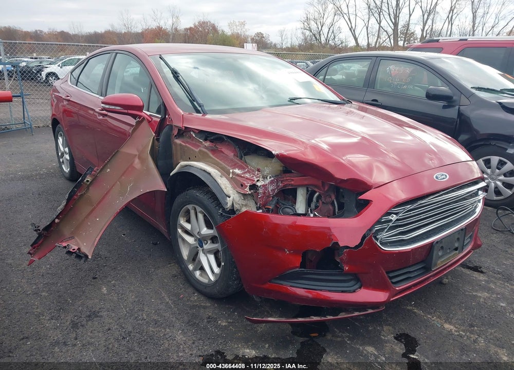 2014 FORD FUSION SE VIN: 3FA6P0H77ER120611