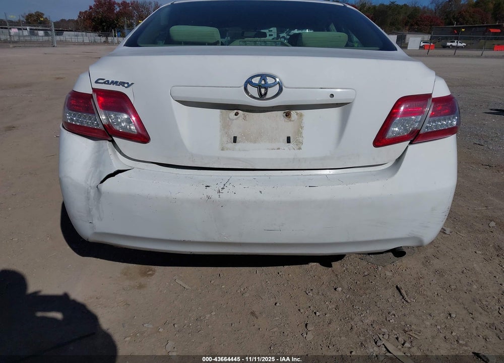 2011 TOYOTA CAMRY VIN: 4T1BF3EK3BU616320