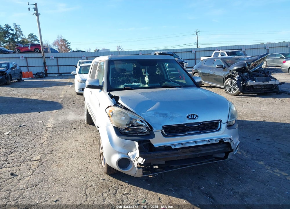 2012 KIA SOUL + VIN: KNDJT2A61C7466672