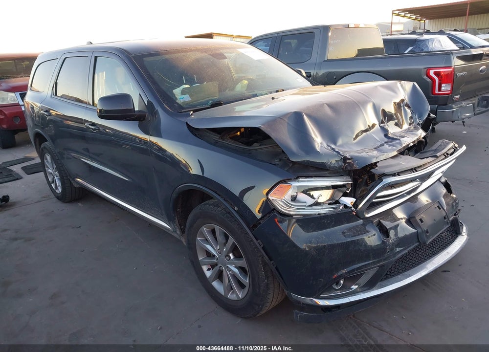 2018 DODGE DURANGO SXT AWD VIN: 1C4RDJAG9JC282880