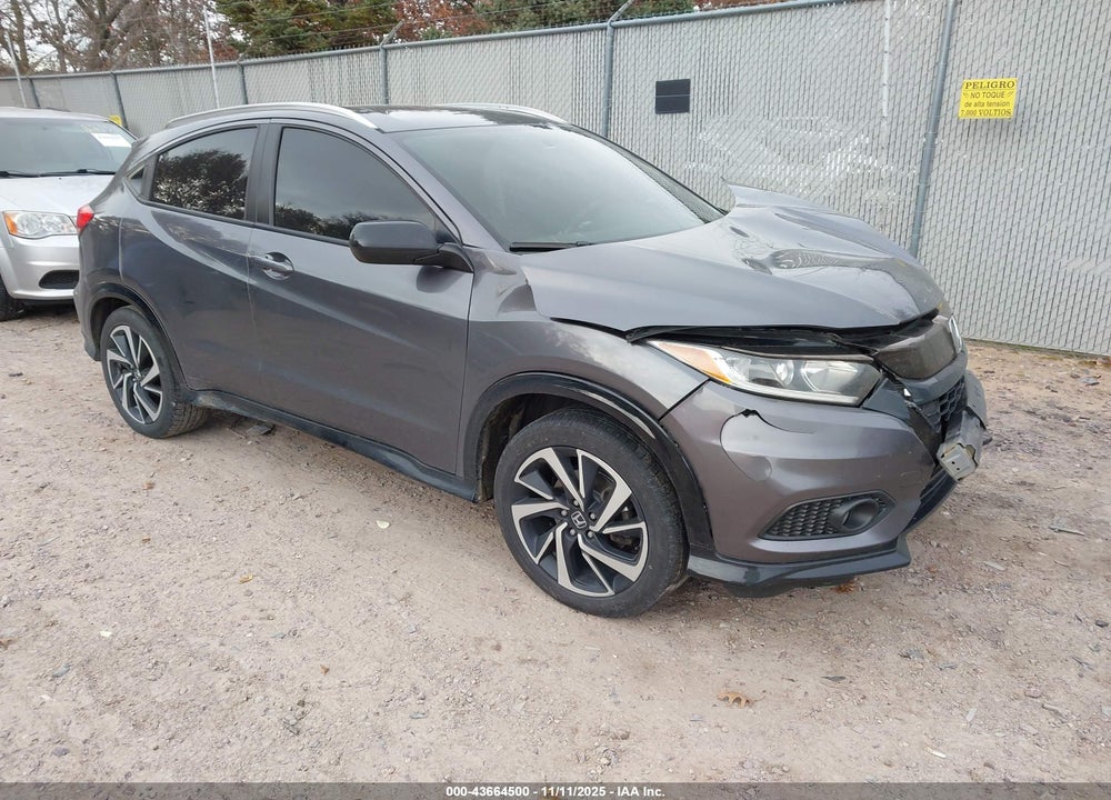 2020 HONDA HR-V AWD SPORT VIN: 3CZRU6H1XLM729047
