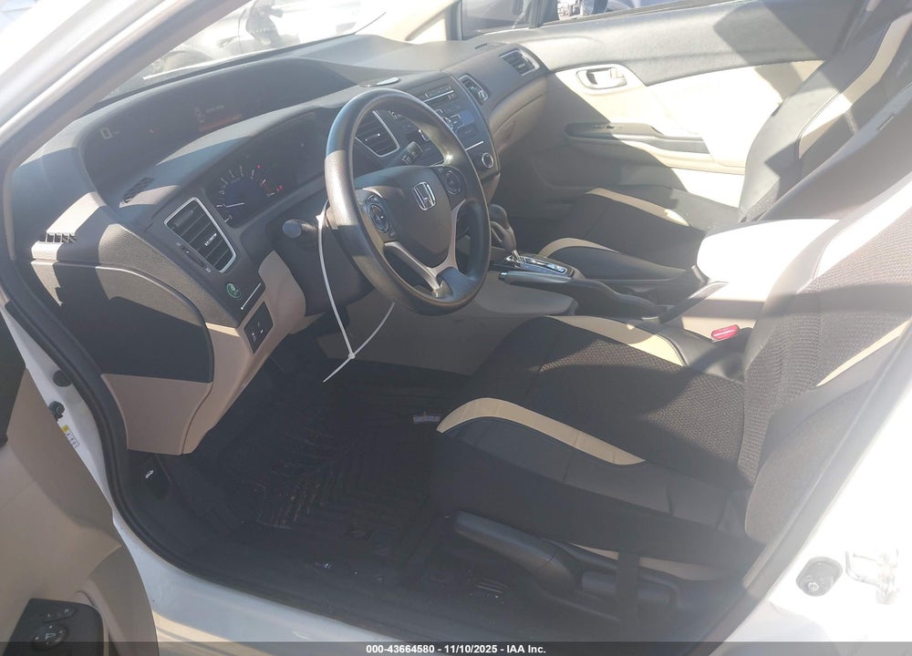 2015 HONDA CIVIC LX VIN: 19XFB2F5XFE704497