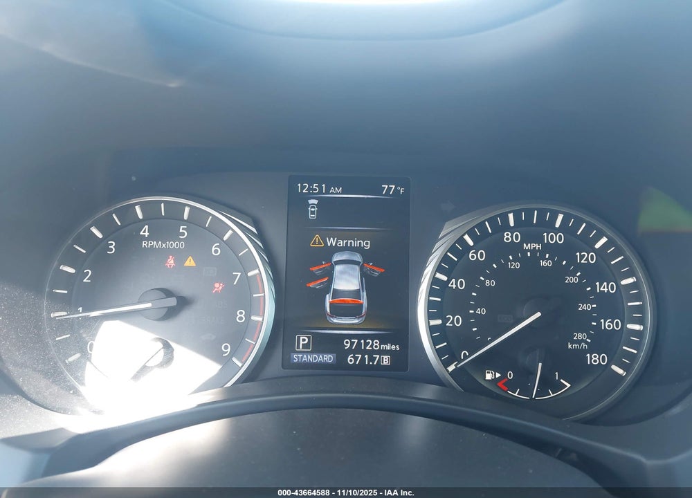 2019 INFINITI Q50 3.0T LUXE VIN: JN1EV7AP3KM515455