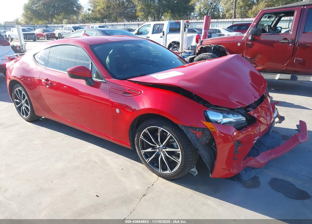 2019 TOYOTA 86 GT VIN: JF1ZNAE18K8700536