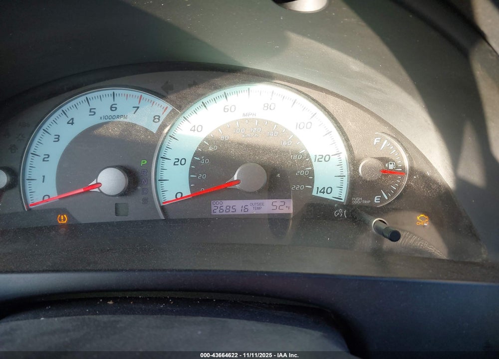 2011 TOYOTA CAMRY VIN: 4T1BF3EK4BU687543