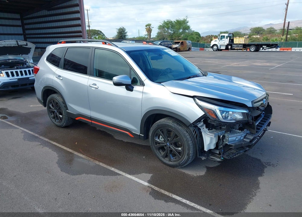 2019 SUBARU FORESTER SPORT VIN: JF2SKAKC8KH507752