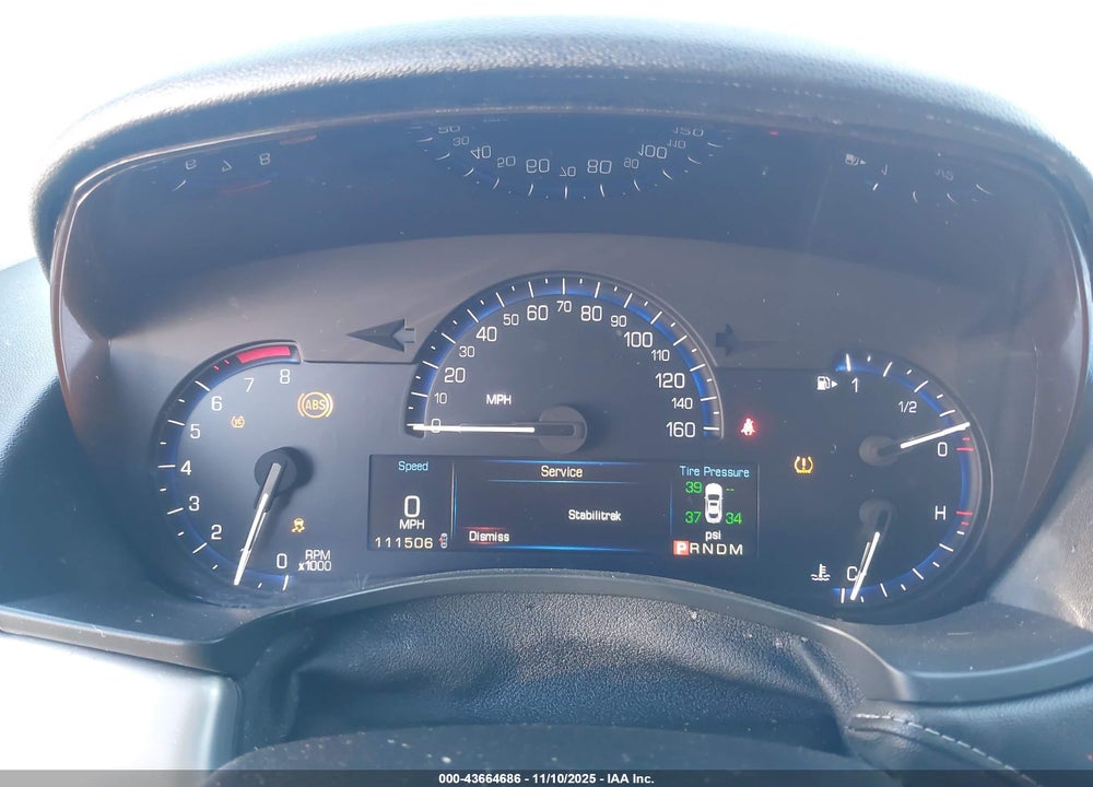2015 CADILLAC ATS PERFORMANCE VIN: 1G6AC5SX4F0111231