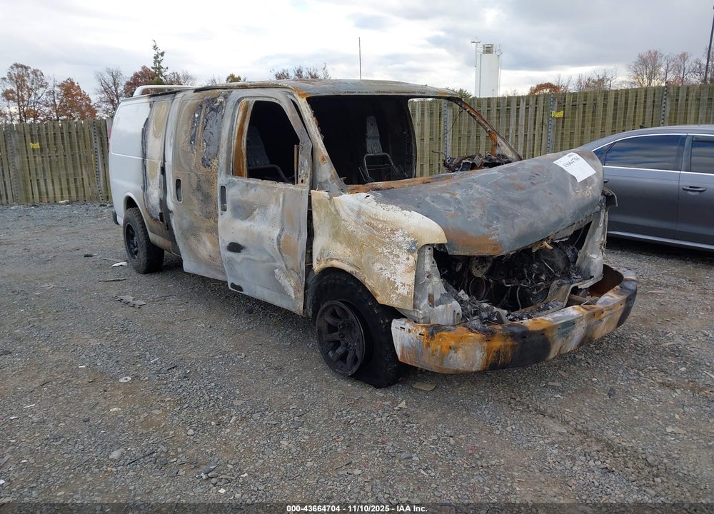 2019 CHEVROLET EXPRESS 2500 WORK VAN VIN: 1GCWGBFP9K1145699