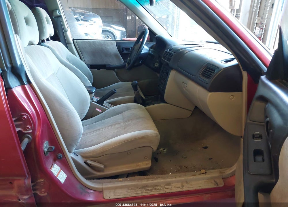 2001 SUBARU FORESTER S VIN: JF1SF656X1G740578