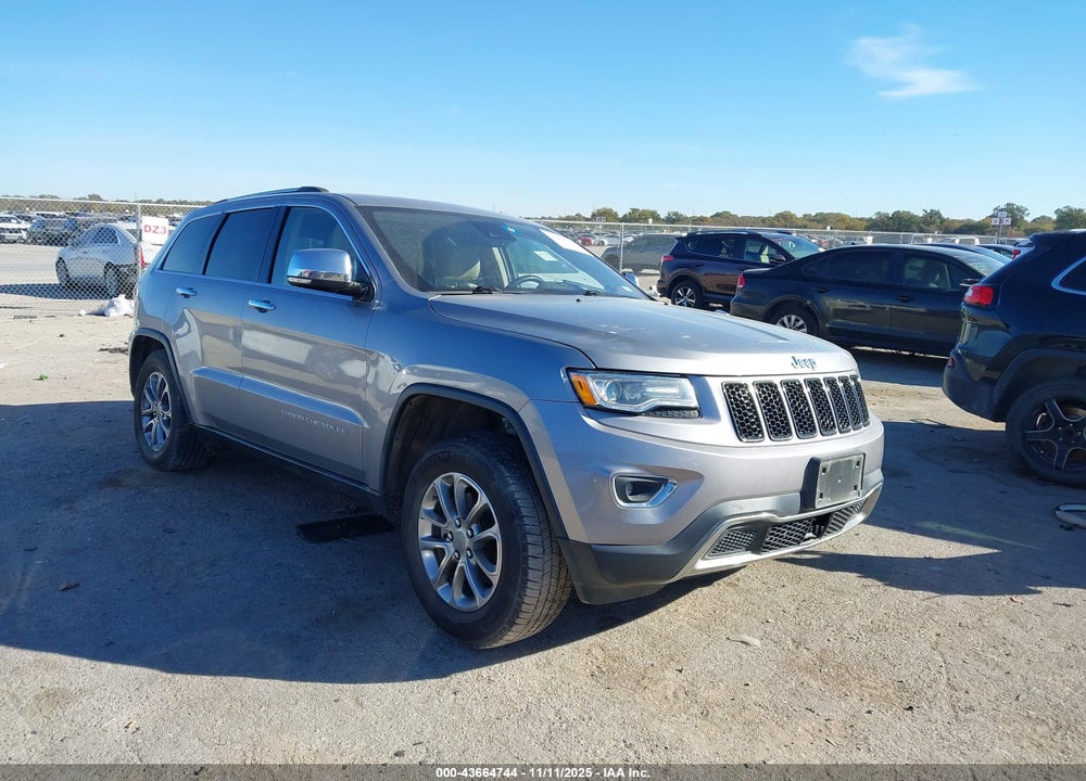2016 JEEP GRAND CHEROKEE LIMITED VIN: 1C4RJFBG1GC324438