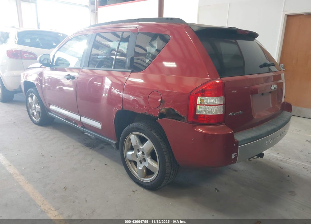 2007 JEEP COMPASS LIMITED VIN: 1J8FF57W77D396763
