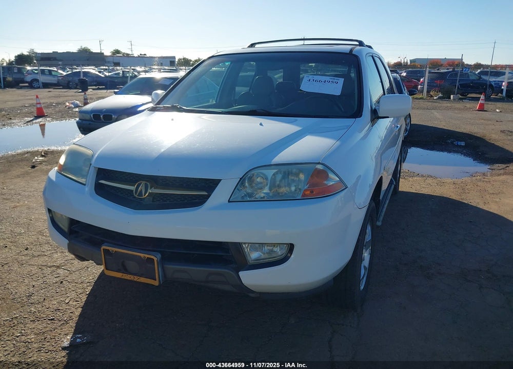2002 ACURA MDX VIN: 2HNYD18642H508969