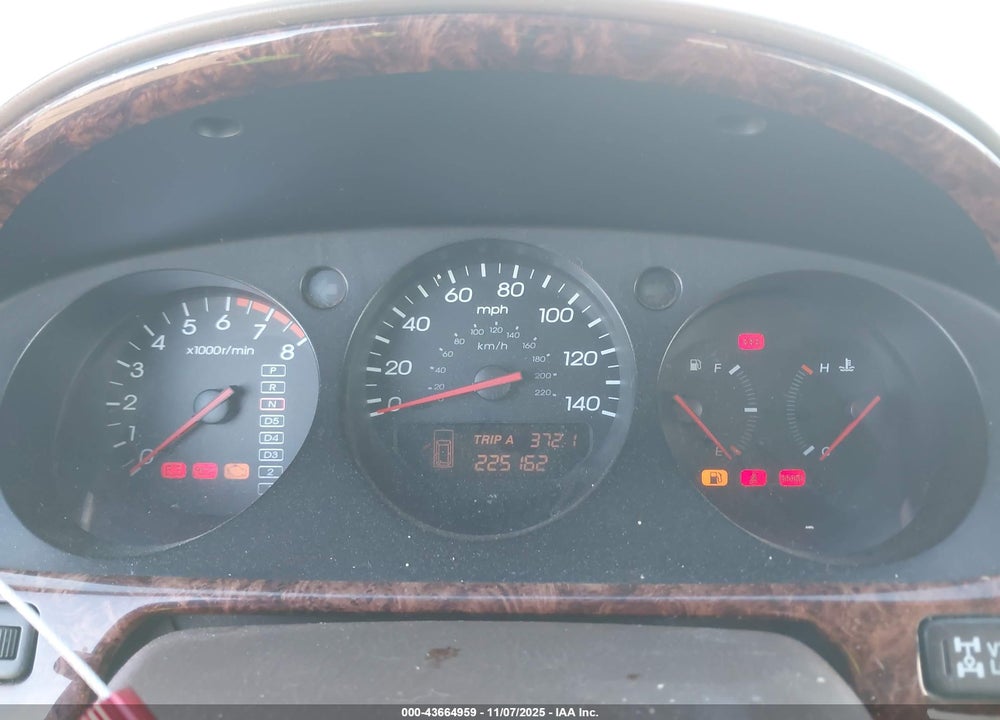 2002 ACURA MDX VIN: 2HNYD18642H508969