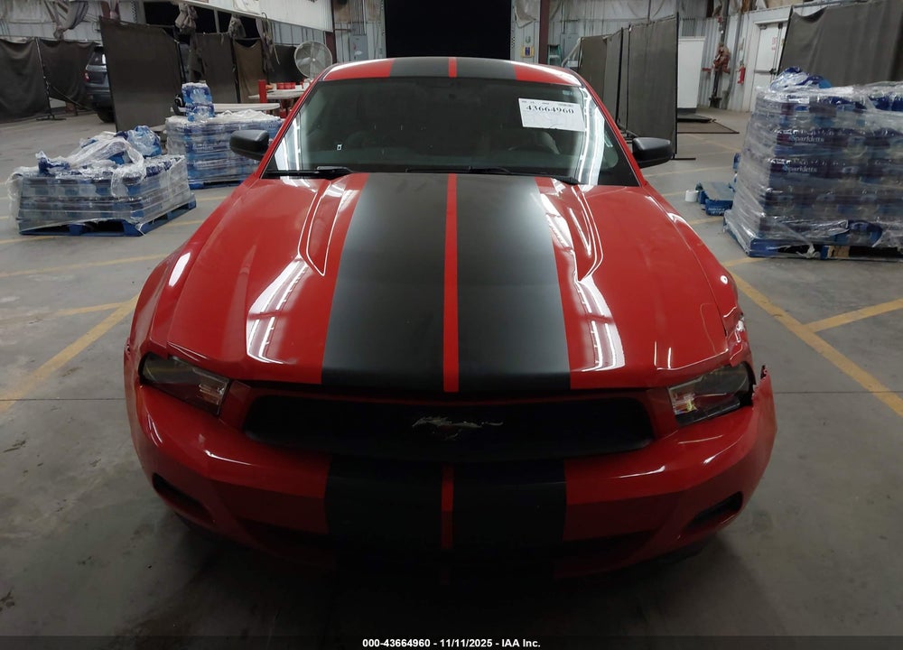 2011 FORD MUSTANG V6 VIN: 1ZVBP8AM7B5148296