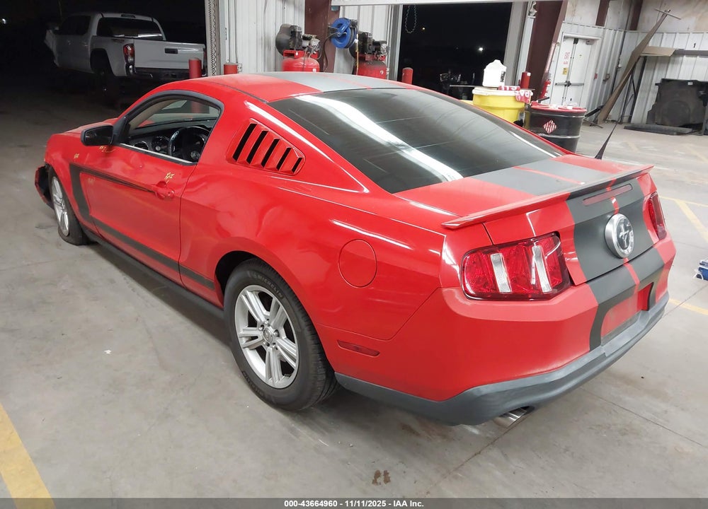 2011 FORD MUSTANG V6 VIN: 1ZVBP8AM7B5148296