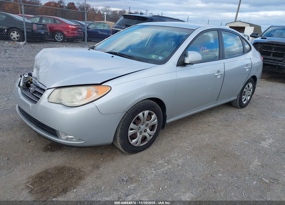 2008 HYUNDAI ELANTRA VIN: KMHDU46D18U559838