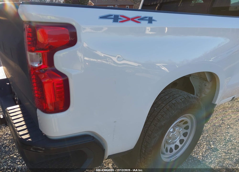 2023 CHEVROLET SILVERADO 1500 4WD STANDARD BED WT VIN: 1GCPDAEK3PZ100649