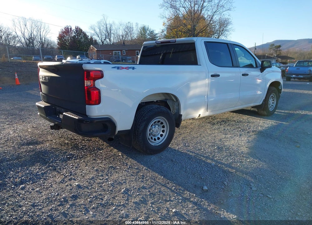 2023 CHEVROLET SILVERADO 1500 4WD STANDARD BED WT VIN: 1GCPDAEK3PZ100649