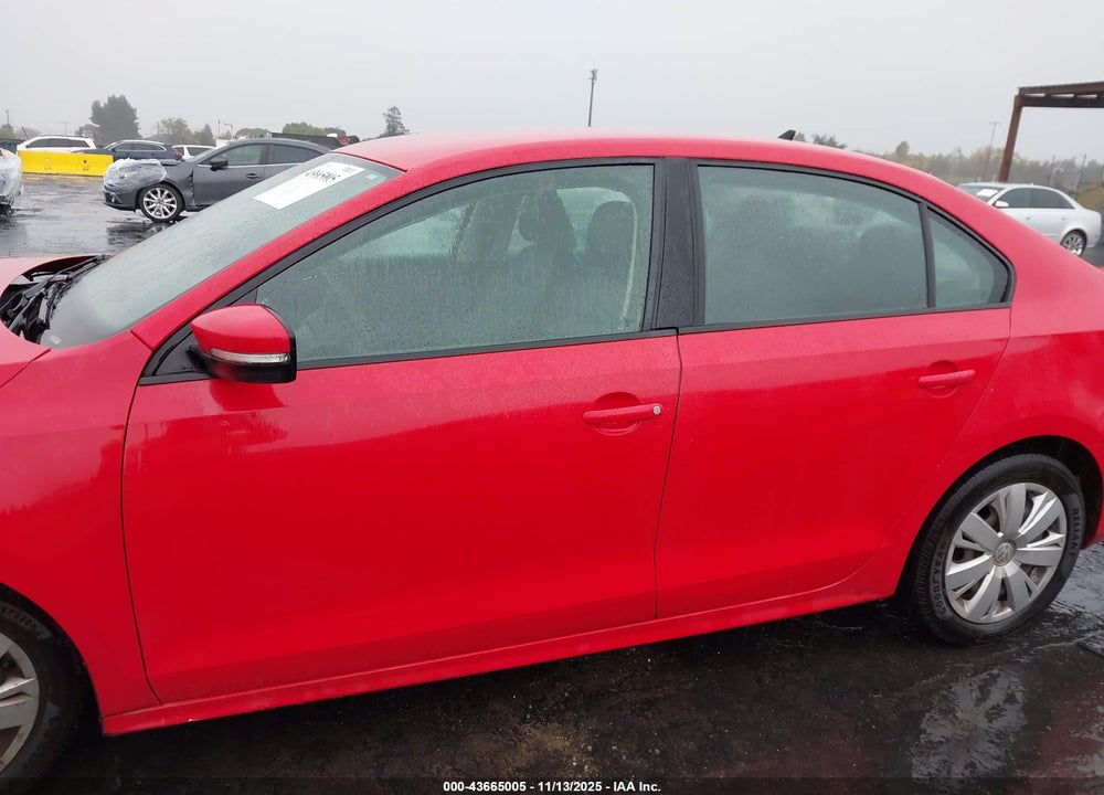 2014 VOLKSWAGEN JETTA 1.8T SE VIN: 3VWD17AJ8EM307562