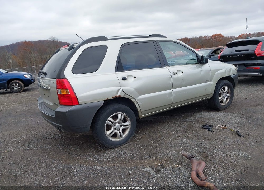 2008 KIA SPORTAGE LX V6 VIN: KNDJE723587455516