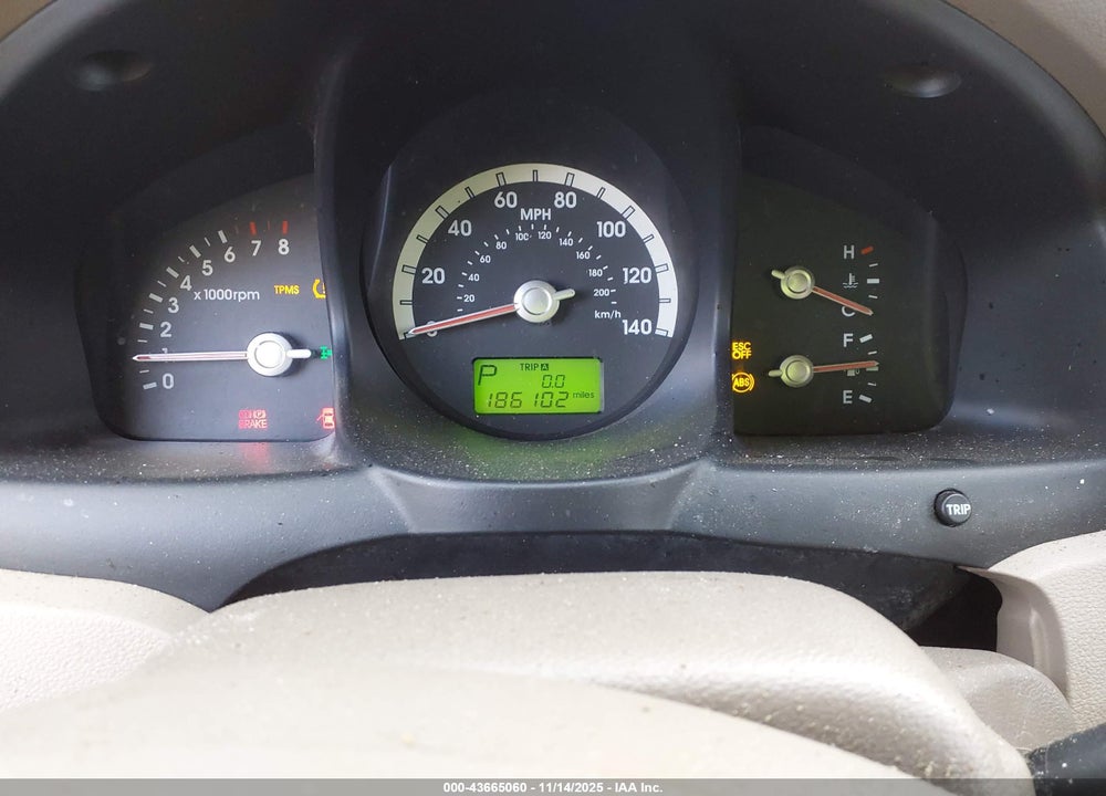 2008 KIA SPORTAGE LX V6 VIN: KNDJE723587455516