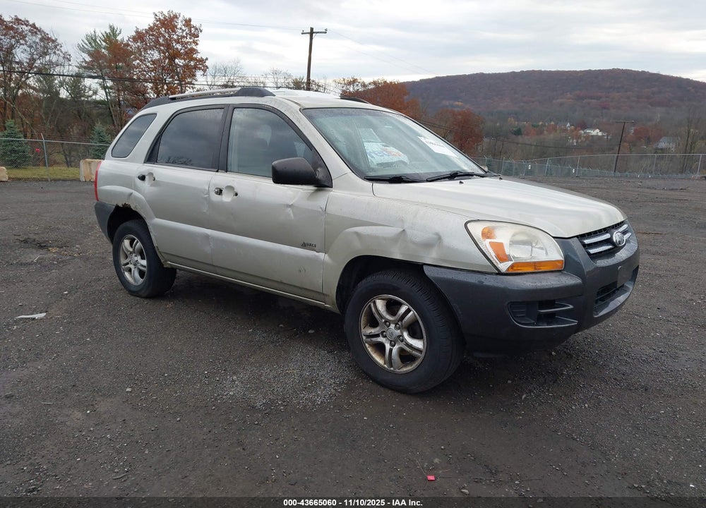 2008 KIA SPORTAGE LX V6 VIN: KNDJE723587455516