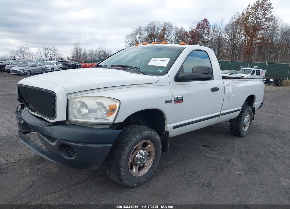 2008 DODGE RAM 2500 ST/SXT VIN: 3D7KS26D98G213406